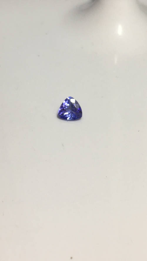 TANZANITE Trillion cut
